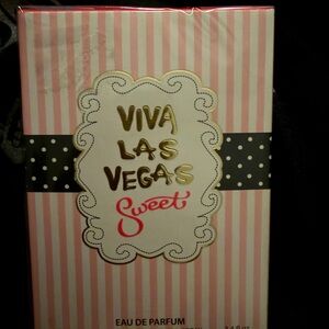 Viva Las Vegas Sweet Perfume - Pink and Gold